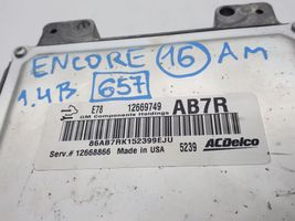 Buick Encore I Engine control unit/module ECU 12669749