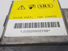 Land Rover Discovery Airbag control unit/module YWC106600