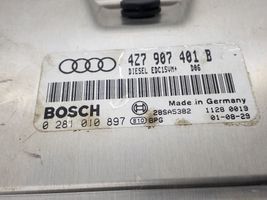 Audi A6 Allroad C5 Блок управления двигателем ECU 4Z7907401B