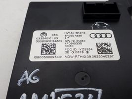 Audi A6 S6 C6 4F Beraktės sistemos KESSY (keyless) valdymo blokas/ modulis 4F0907335