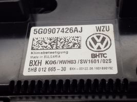 Volkswagen Touran II Ilmastoinnin ohjainlaite 5G0907426AJ