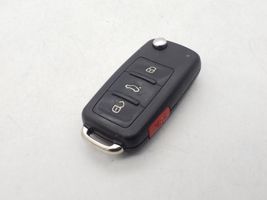 Volkswagen Jetta VI Ignition key/card 5K0837202AK