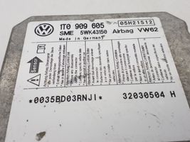 Volkswagen Touran II Oro pagalvių valdymo blokas 1T0909605