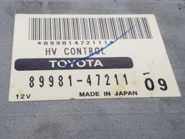 Toyota Prius (XW20) Moottorin ohjainlaite/moduuli (käytetyt) 8998147211