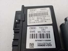 Audi A8 S8 D3 4E Alzacristalli manuale della portiera posteriore 4E0959802D