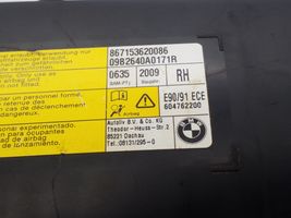 BMW 3 E90 E91 Poduszka powietrzna Airbag fotela 604762200