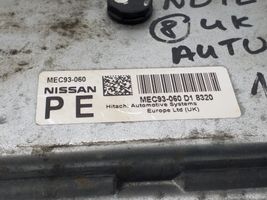 Nissan Note (E11) Unité de commande, module ECU de moteur MEC93060
