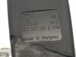Volkswagen Phaeton Etuistuimen turvavyön solki 3D0857755E