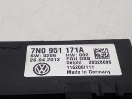 Volkswagen Sharan Alarm control unit/module 7N0951171A
