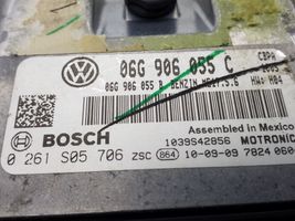 Volkswagen Jetta VI Komputer / Sterownik ECU silnika 06G906055C