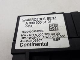 Mercedes-Benz C AMG W204 Polttoaineen ruiskutuspumpun ohjainlaite/moduuli A0009003101