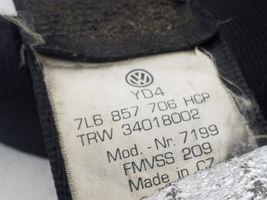 Volkswagen Touareg I Cintura di sicurezza anteriore 7L6857706