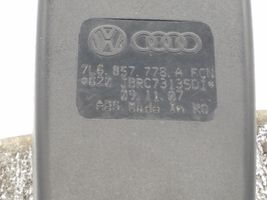 Volkswagen Touareg I Boucle de ceinture de sécurité avant 7L6857778A