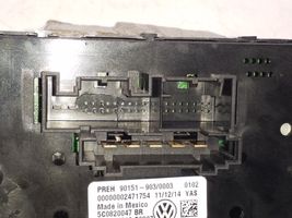 Volkswagen Jetta VI Panel klimatyzacji 5C0820047BR