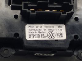 Volkswagen Jetta VI Panel klimatyzacji 5C0820047BR