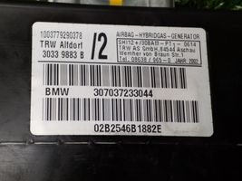 BMW X5 E53 Poduszka powietrzna Airbag drzwi przednich 307037233044