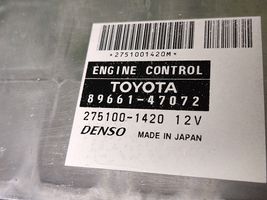 Toyota Prius (XW20) Komputer / Sterownik ECU silnika 8966147072