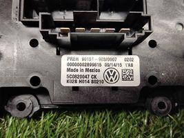 Volkswagen Jetta VI Panel klimatyzacji 5C0820047CK