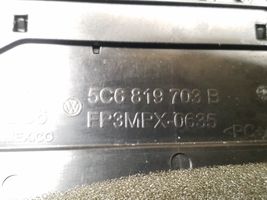 Volkswagen Jetta VI Copertura griglia di ventilazione laterale cruscotto 5C6819703B