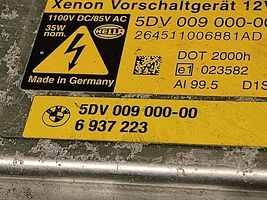 BMW 7 E65 E66 Module de ballast de phare Xenon 6937223