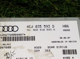 Audi Q7 4L Console centrale, commande de multimédia l'unité principale 4E0035593D