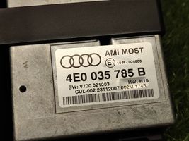 Audi Q7 4L Unidad central de control multimedia 4E0035785B