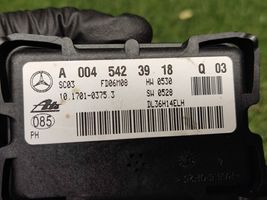Mercedes-Benz ML W164 Vakaajan pitkittäiskiihtyvyystunnistin (ESP) A0045423918