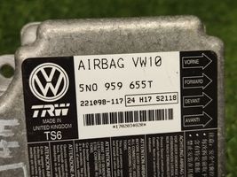 Volkswagen PASSAT CC Turvatyynyn ohjainlaite/moduuli 5N0959655T