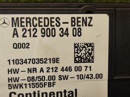 Mercedes-Benz C W204 Centralina/modulo pompa dell’impianto di iniezione A2129003408