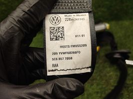 Volkswagen Jetta VI Pas bezpieczeństwa fotela przedniego 5C6857705B