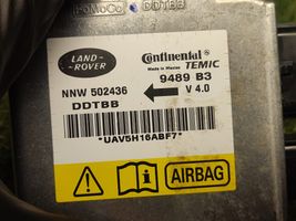 Land Rover Range Rover L322 Centralina/modulo airbag NNW502436