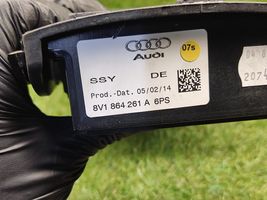 Audi A3 S3 8V Vaihteenvalitsimen kehys verhoilu muovia 8V1864261A