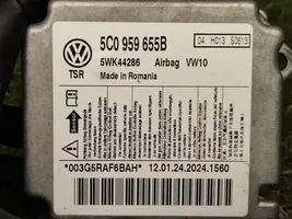 Volkswagen Golf VI Module de contrôle airbag 5C0959655B