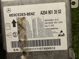 Mercedes-Benz C W204 Module de contrôle airbag A2049013502