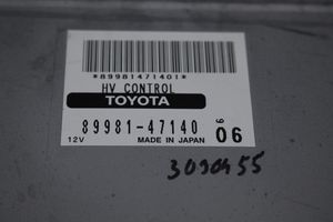 Toyota Prius (XW20) Inne wyposażenie elektryczne 8998147140