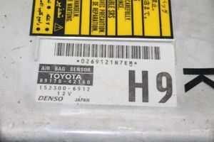 Toyota RAV 4 (XA20) Oro pagalvių valdymo blokas 8917042160