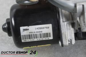 Peugeot 108 Motor y varillaje del limpiaparabrisas delantero 850100H040