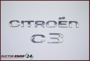 Citroen C3 Kiti ženkliukai/ užrašai 