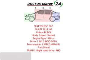 Seat Toledo IV (NH) Moteur de réglage du niveau des phares 6JA941333A