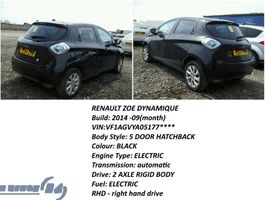 Renault Zoe Poszycia / Boczki bagażnika 794203271R