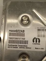 Chrysler Pacifica Motorsteuergerät/-modul P68330922AB