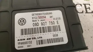Volkswagen Touareg I Sterownik / Moduł skrzyni biegów 09D927750E