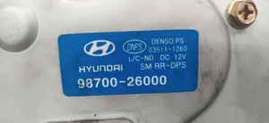 Hyundai Santa Fe Takalasinpyyhkimen moottori 9870026000