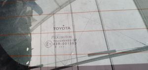 Toyota Auris E180 Rear windscreen/windshield window 