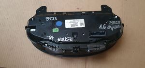 Opel Astra K Compteur de vitesse tableau de bord 