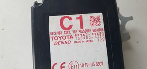Toyota RAV 4 (XA40) Rengaspaineen valvontayksikkö 