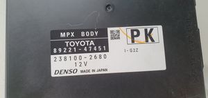Toyota Prius (XW50) Modulo comfort/convenienza 