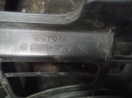 Toyota Prius (XW30) Etupuskurin ylempi jäähdytinsäleikkö 