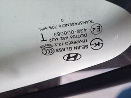 Hyundai ix35 Vetro del deflettore posteriore 