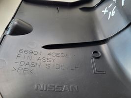 Nissan X-Trail T32 Copertura del rivestimento del sottoporta anteriore 